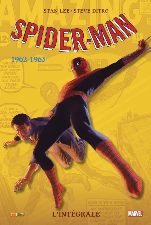 Couverture de l'album Spider-Man - L'Intégrale Tome 1 1962-1963