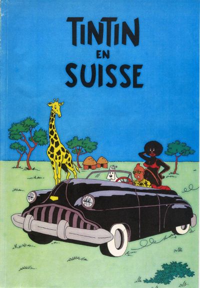 Couverture de l'album Tintin Tintin en Suisse