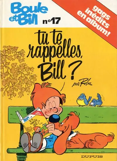 Boule & Bill Tome 17 Tu te rappelles, Bill ?