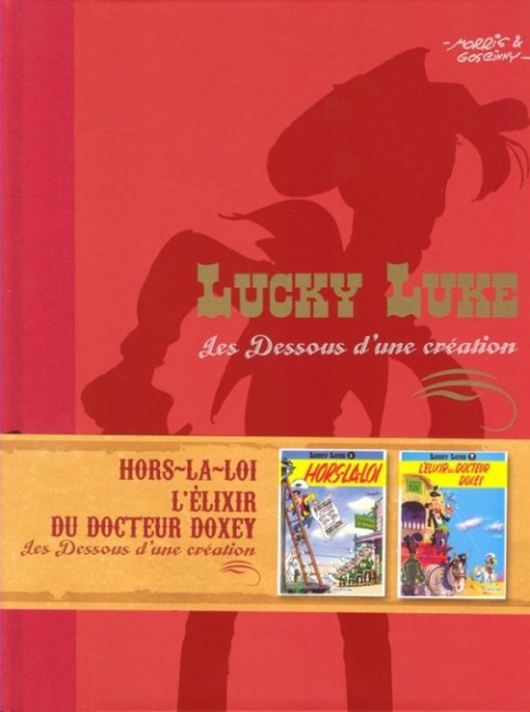 Couverture de l'album Lucky Luke Les Dessous d'une création Tome 19 Hors-La-Loi - L'Elixir du Docteur Doxey