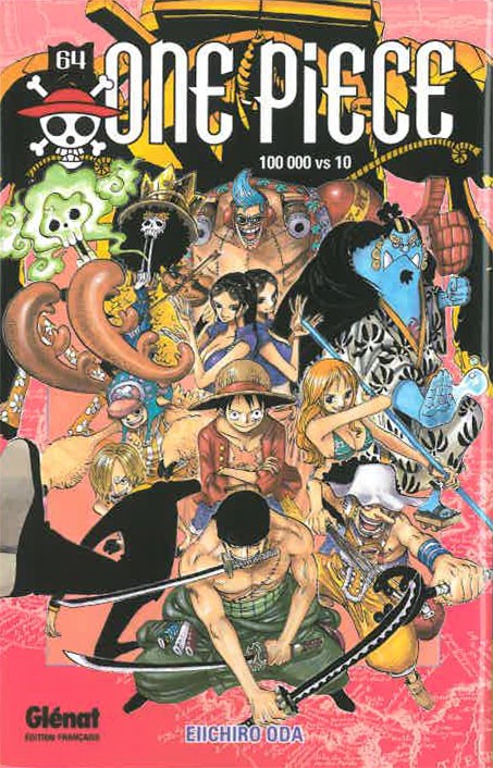 Couverture de l'album One Piece Tome 64 100 000 vs 10