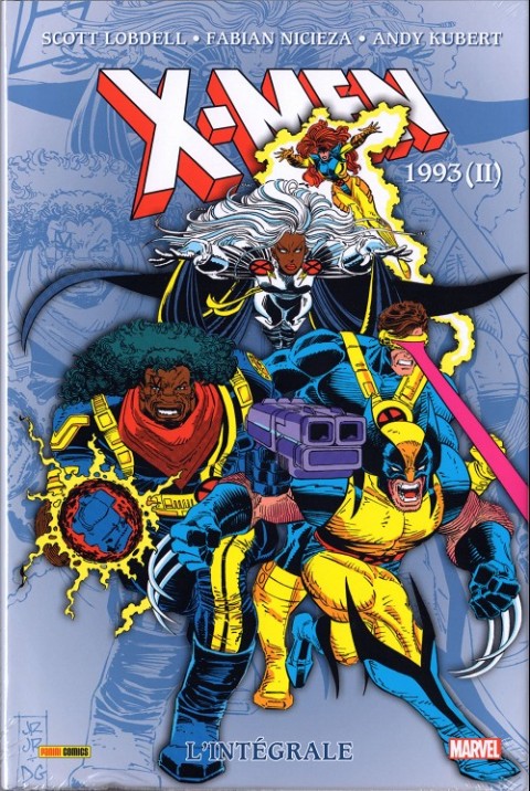 Couverture de l'album X-Men L'intégrale Tome 33 1993 (II)