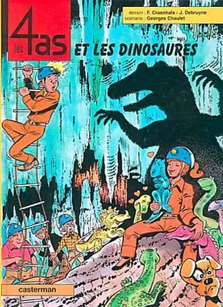 Les 4 as Tome 35 Les 4 as et les dinosaures