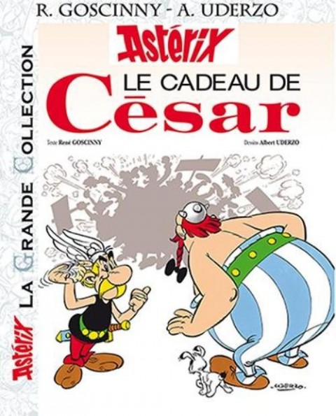 Couverture de l'album Astérix La Grande Collection Tome 21 Le cadeau de César