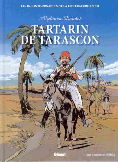 Couverture de l'album Les Incontournables de la littérature en BD Tome 19 Tartarin de Tarascon