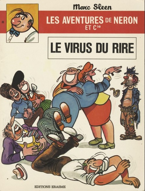 Couverture de l'album Les Aventures de Néron et Co Tome 33 Le virus du rire