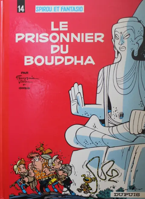 Couverture de l'album Spirou et Fantasio Tome 14 Le prisonnier du Bouddha