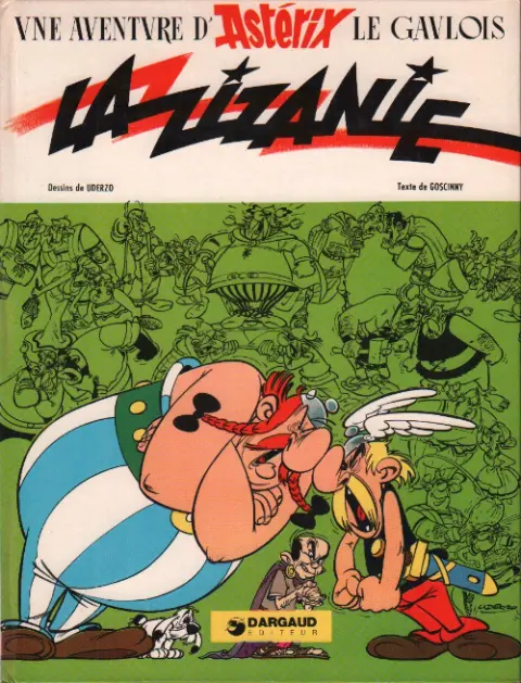 Couverture de l'album Astérix Tome 15 La zizanie