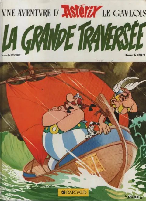 Couverture de l'album Astérix Tome 22 La grande traversée