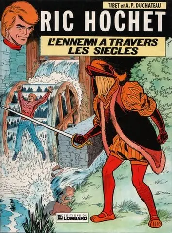 Couverture de l'album Ric Hochet Tome 26 L'ennemi à travers les siècles