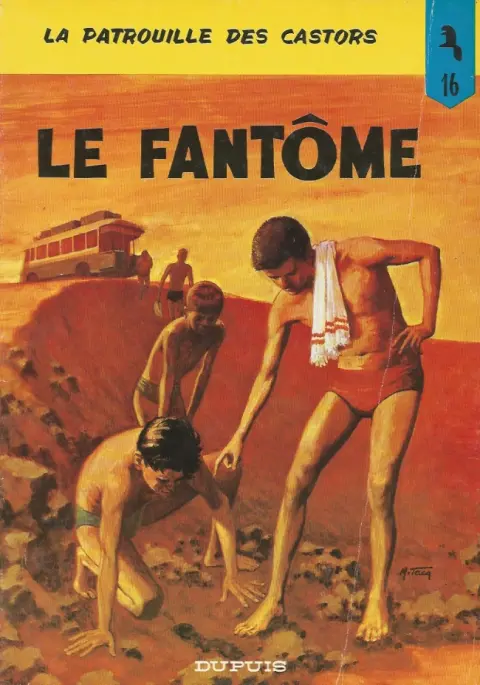 Couverture de l'album La Patrouille des Castors Tome 16 Le fantôme