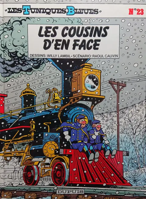 Couverture de l'album Les Tuniques Bleues Tome 23 Les cousins d'en face