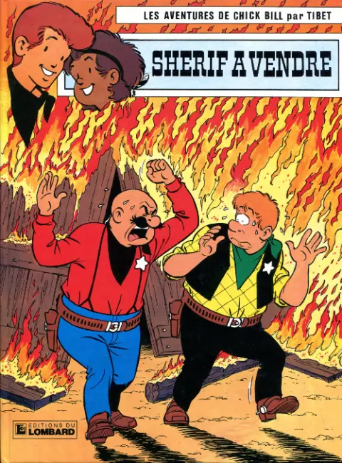 Couverture de l'album Chick Bill Tome 32 Shérif à vendre