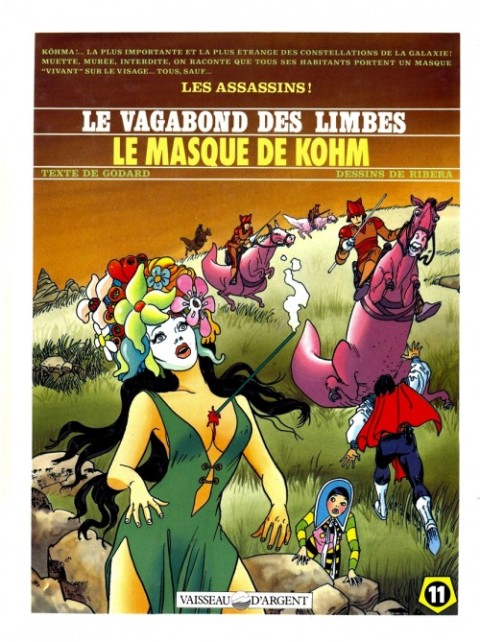 Couverture de l'album Le Vagabond des Limbes Tome 11 Le masque de Kohm