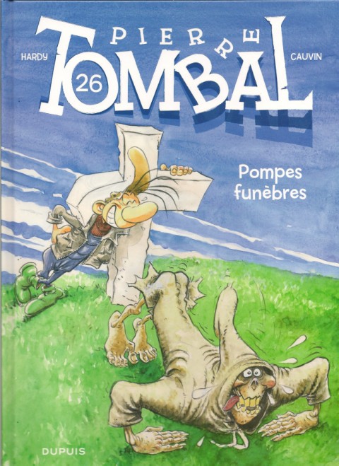 Couverture de l'album Pierre Tombal Tome 26 Pompes funèbres