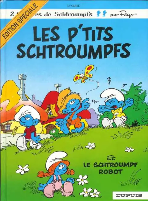 Couverture de l'album Les Schtroumpfs Tome 13 Les p'tits Schtroumpfs
