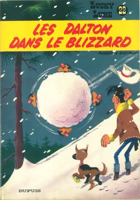 Couverture de l'album Lucky Luke Tome 22 Les Dalton dans le Blizzard