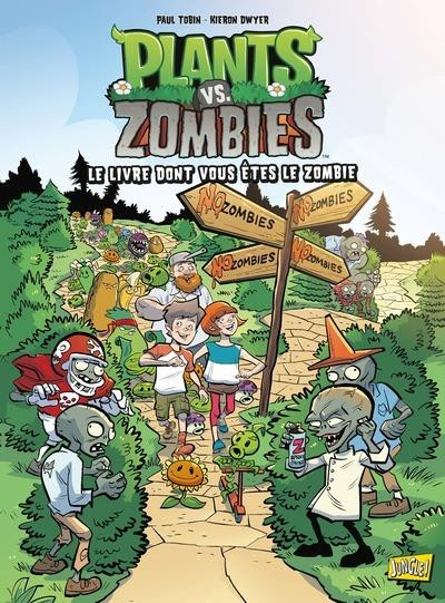 Couverture de l'album Plants vs. zombies Tome 16 Le livre dont vous êtes le zombie
