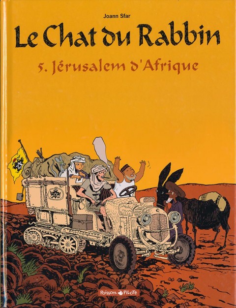 Le Chat du Rabbin Tome 5 Jérusalem d'Afrique