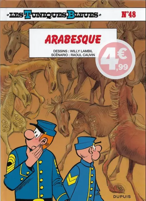 Les Tuniques Bleues Tome 48 Arabesque