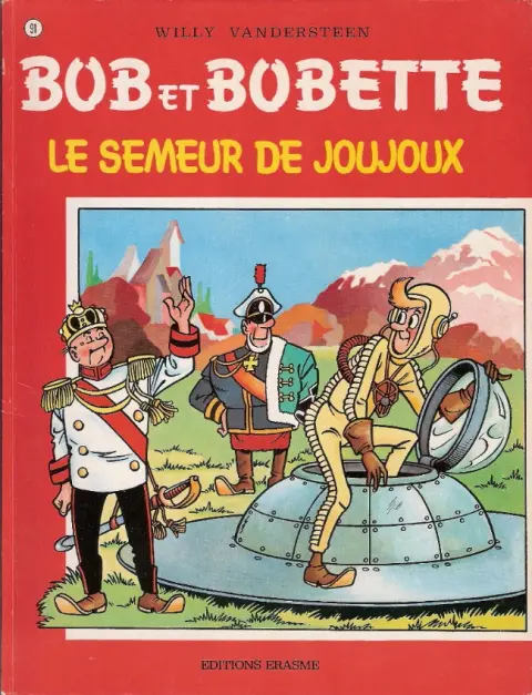 Couverture de l'album Bob et Bobette Tome 91 Le semeur de joujoux