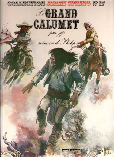 Couverture de l'album Jerry Spring Tome 17 le grand calumet