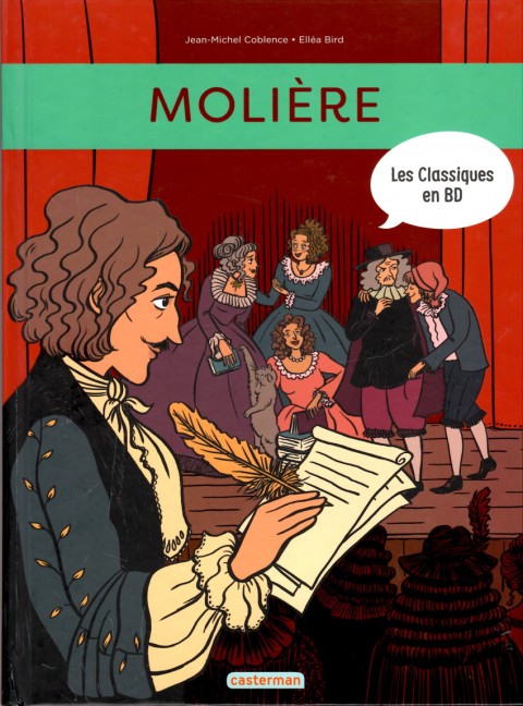 Couverture de l'album Les classiques en BD Tome 1 Molière