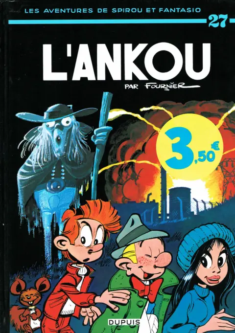 Couverture de l'album Spirou et Fantasio Tome 27 L'Ankou