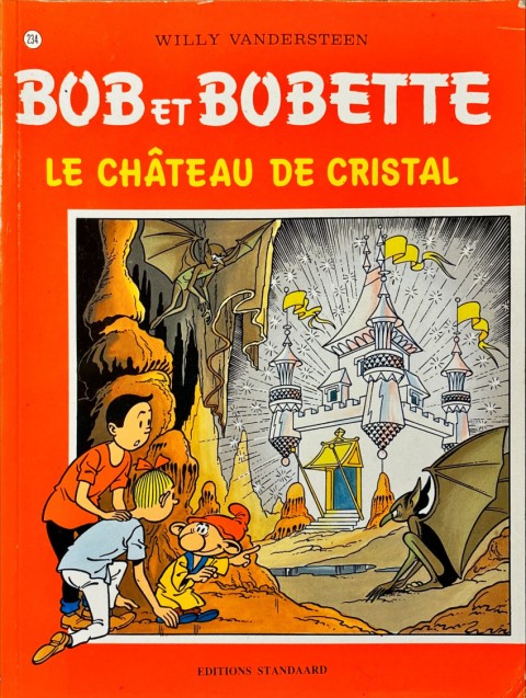 Couverture de l'album Bob et Bobette Tome 234 Le château de cristal