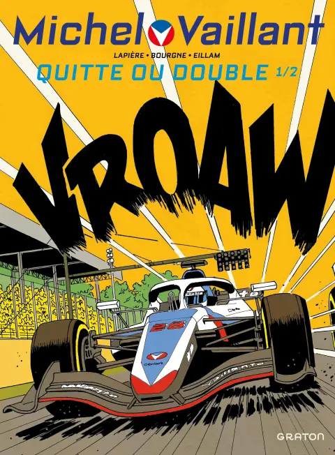 Michel Vaillant Tome 15 Quitte ou double 1/2