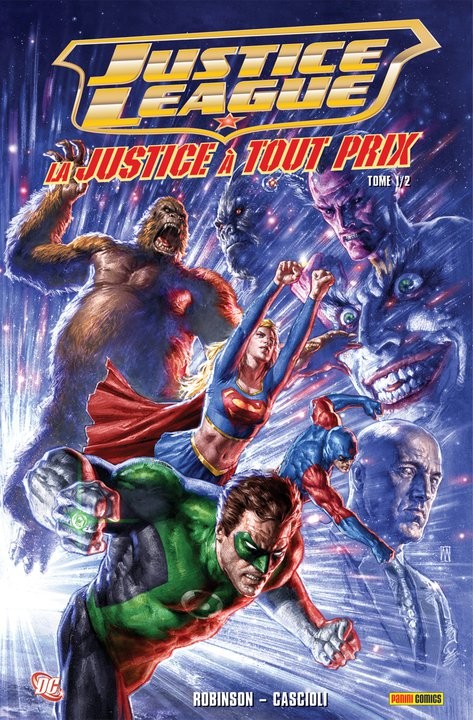 Couverture de l'album DC Heroes : Justice League Tome 1 La justice à tout prix