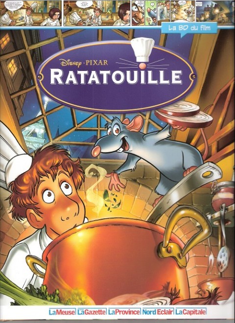 Couverture de l'album Disney (La BD du film) Tome 1 Ratatouille