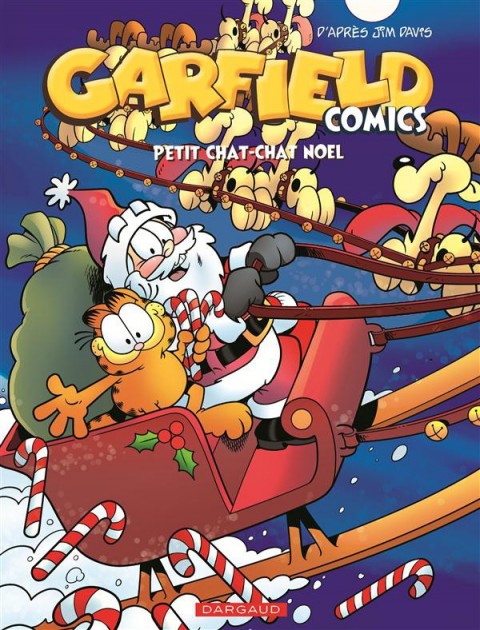 Couverture de l'album Garfield Comics Tome 4 Petit chat-chat Noël