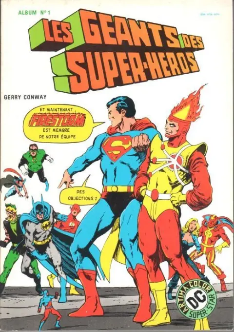 Les Géants des super-héros Album N° 1