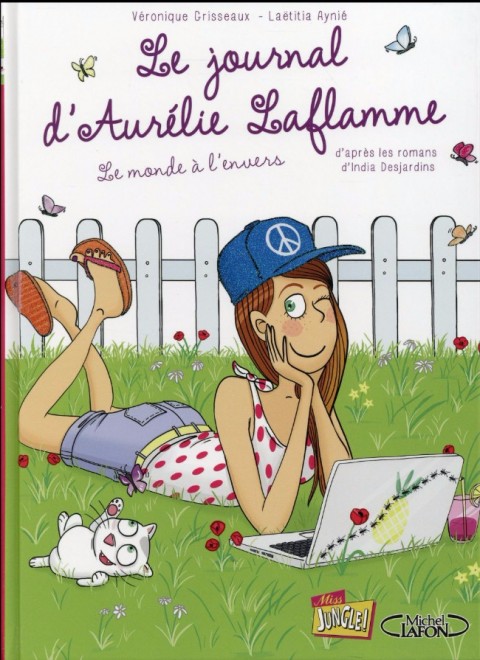 Couverture de l'album Le Journal d'Aurélie Laflamme Tome 2 Le monde à l'envers