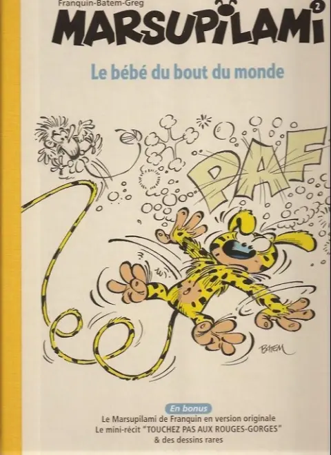 Marsupilami Tome 2 Le bébé du bout du monde