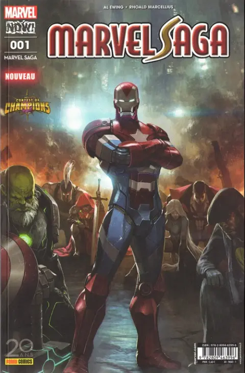 Marvel Saga Tome 1 Les plus combatifs héros de la terre