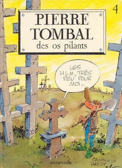 Pierre Tombal Tome 4 Des os pilants