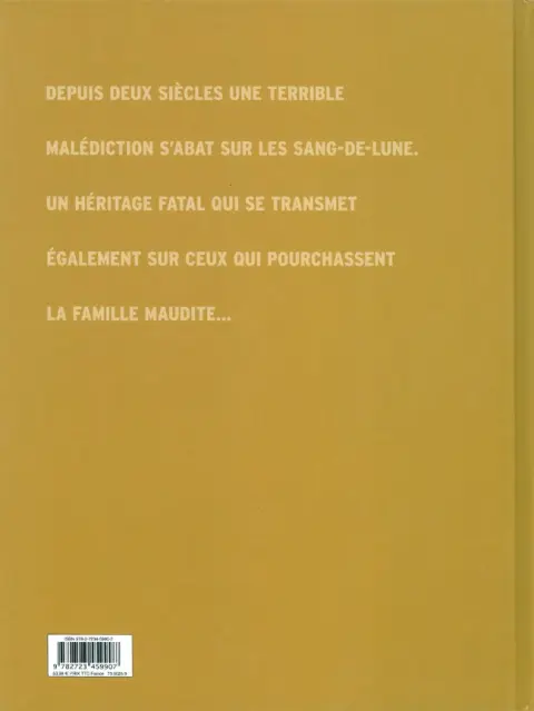 Verso de l'album Sang-de-Lune Sang de Lune