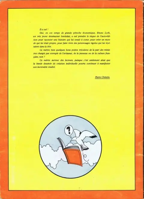 Verso de l'album Stancraf