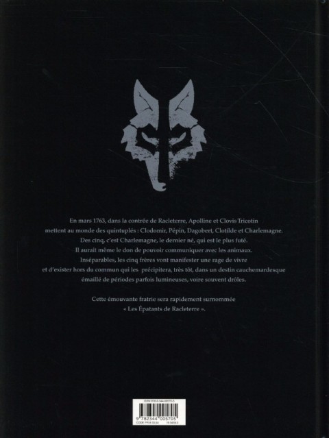 Verso de l'album Un Loup est un Loup Tome 2 Tome 2/2