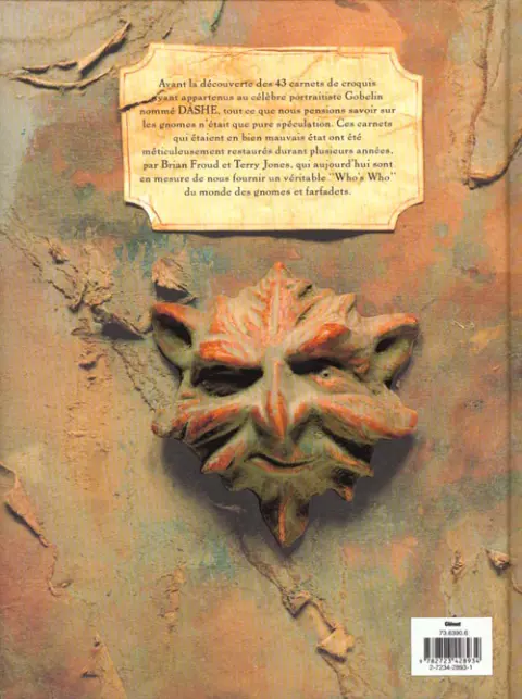 Verso de l'album La Bible des Gnomes et Farfadets...