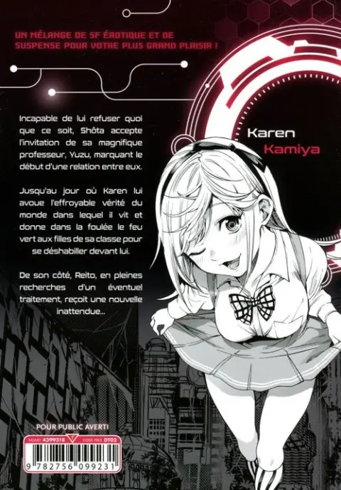 Verso de l'album World's End Harem 3