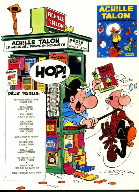 Verso de l'album Achille Talon Tome 2 Achille Talon aggrave son cas !