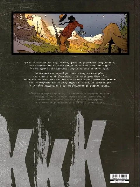Verso de l'album Amerikkka Tome 8 Les milices du Montana