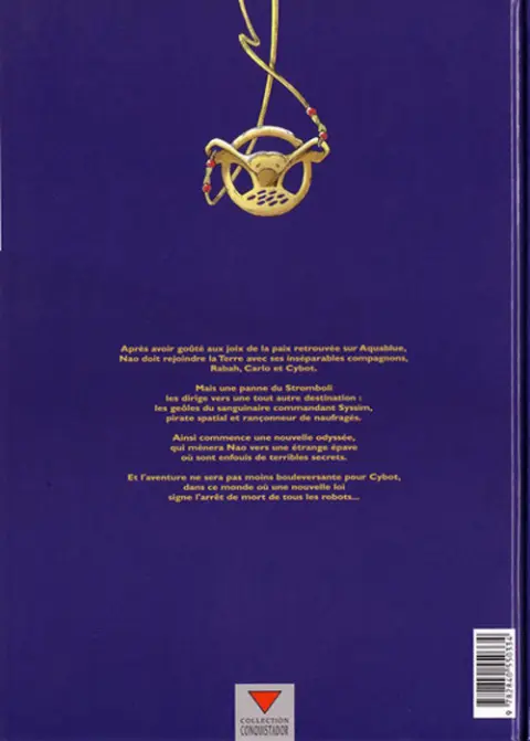 Verso de l'album Aquablue Tome 6 Étoile blanche - Première partie