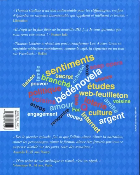 Verso de l'album Les Autres gens #04