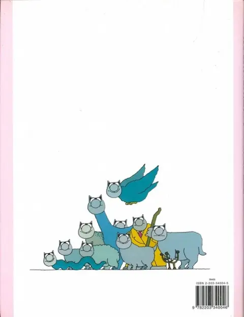 Verso de l'album Le Chat Tome 3 La Vengeance du Chat