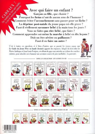 Verso de l'album Le Guide Tome 1 Le guide du jeune père