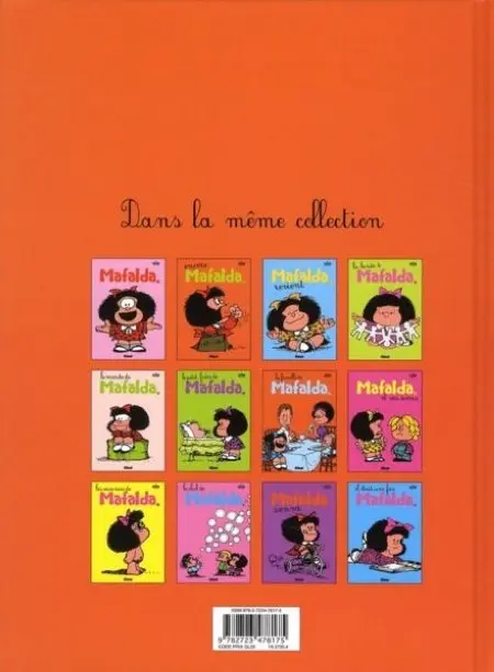Verso de l'album Mafalda Tome 2 Encore Mafalda !